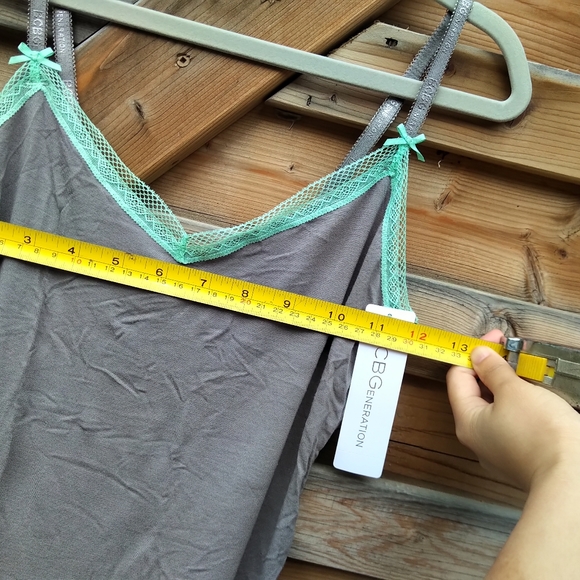 BNWT BCBG Grey tank top size s - Picture 3 of 5